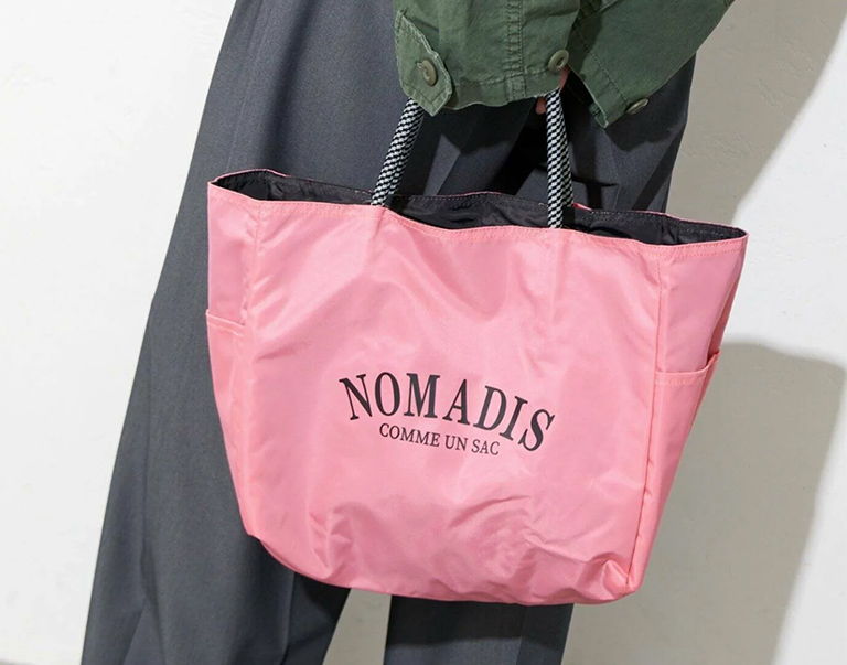 NOMADIS（ノマディス）トートバッグ・ピンク